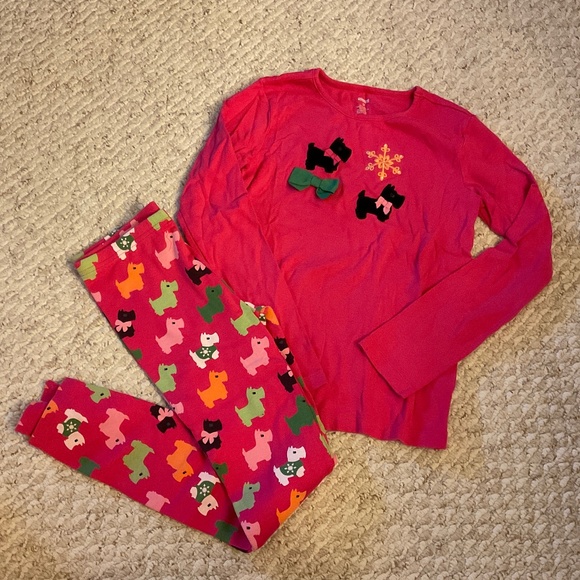 🎄 GYMBOREE Christmas outfit - puppies & bows - Picture 1 of 5